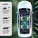 Car Lai Decoration Car activated carbon bag ornaments New car Xinjia odor removal formaldehyde removal paste Bamboo charcoal charter 2.2kg High-efficiency aldehyde removal in medium-sized sedan 12200g 0 bags