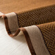Pierre Cardin mat rattan mat three-piece set 1.8 meters double-sided mat summer mat air-conditioned mat foldable biscuit flower 180*200cm