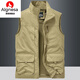 Aignesa Vest al aire libre Spring de secado rápido para hombres Spring y otoño Fotografía Múltiple Fotografía Caballo de pesca Caballo de mangas 677 Modelo delgado-azul real 4xl (adecuado para 180-200 Jin [Jin equivale a 0,5 kg])