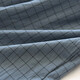 Langsha pyjamas Coton masculin Pure Plaid japonais en liberté de grande taille lavage de coton pantalon à domicile décontracté bleu clair l