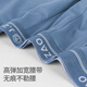 JD.com men's underwear pure cotton 7A antibacterial boy boxer pants large size boxer shorts 4 strips M