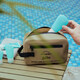 m square travel bottling portable cosmetics small empty bottle silicone skin care products shampoo bath bottling Mint green