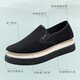 
Strongman 3515 cloth shoes men sweat-absorbent and breathable casual men's shoes daddy shoes black 39