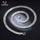 Aido Diamond PT950 platinum necklace for men, platinum centipede chain, thick, flat, domineering boss chain, deposit, hanging customization, other Specifications, contact customer service
