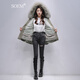 SOEM One-piece, Three-Wear Parka Women's 2025 New Fur Jacket Women's Short Small Rex Rabbit Fur Liner Military Green XL 130-150Jin Jin is equal to 0.5 kg SOEM One-piece, Three-Wear Parka Women's 2025 New Fur Jacket Women's Short Small Rex Rabbit Fur Liner Military Green XL 130-150Jin Jin is equal to 0.5 kg
