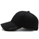 Dofinison Men's Hat Trendy Simple Baseball Cap Black Youth Peaked Cap Outdoor Sun Protection Sun Hat Men's Simple Baseball Cap Black