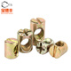 Baodefeng Hammer Nut Hammer Head Nut Furniture Two-in-One Connector Collection Yuanzhu Hammer Nut Embedded Screw Cap One-word Colored Zinc Hammer Nut M6x11 10 pieces