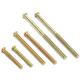 Hethdigg JG-671 Color de zinc redondo Phillips Phillips Tornillo Tornillo Tornillo Tornillo M4*60 mm dientes llenos (200 piezas)