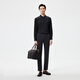 Jinba Men's Clothing [360 Fun] 2025 Automne et hiver à manches longues Coton Coton Twill BCBR3527 Black S (165)
