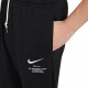 Nike (Nike) Fashion de moda masculina Condición de tejido cómodo e informal Pantalones cerrados CU6784-010 FD9894-010 XS