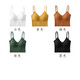 
Yu Zhaolin [2 pieces] Beautiful back suspender internet celebrity hot-kick-ka-like vest for women with chest pads, sexy outside and inside 701U-shaped suspender (black + white) One size (80-135Jin [Jin equals 0.5 kg])