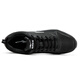 Hongxing Erke Hombres, zapatos deportivos, zapatos de cojín de aire de cuero ligero, zapatillas de carrera acolchadas 51116420066 Negro 39