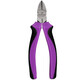 
TOPFORZA imported vise, point-nosed pliers, oblique nose pliers, oblique mouth pliers, two-color handle electrician pliers, wire pliers, chromium vanadium steel hardened 6-inch EC-9207 oblique mouth pliers