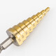 Hasdick hexagonal shank straight groove step drill pagoda drill step drill reaming drill bit GY-14 15 steps 4-32mm