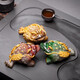 Feixiang tea pet ornaments, color-changing golden toad tea pet ornaments, tea set, toad tea art accessories, lucky toad tea pet tea play, golden golden toad