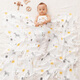 Xiqinbao baby gauze blanket newborn baby blanket quilt towel quilt single 115*130cm little zebra