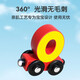 Xiaoruisi Magnetic Digital Train Enfants Magnetic Toys Baby Education Early Garçons de 3 ans Assemblez Blocs Blocs Blocs [10 numéros + 27 lettres]