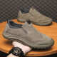 Zapatos de protección de parto para hombres transpirables en la parte superior impermeable impermeable sin deslizamiento Pedal de un pie Pedal de trabajo al aire libre zapatos de trabajo marrón 40 40