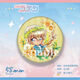 西蒙喵现货 YTE 名侦探柯南 花冠 花环 56mm Q版吧唧徽章 K0916 周边 服部平次D653 58mm(银葱细闪膜国谷底)