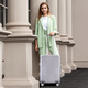 Diplomate Diplomat Suitcase avec coin gardien de garde en aluminium Boîte de chariot Double TSA Mot de passe Lock Boarding Boarding TC-9182