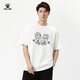 
KELME short-sleeved T-shirt men's summer new pure cotton loose casual short t football trendy cultural shirt 9224TX1057 white M
