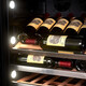PULADI Frequency Converter Double Door Red Wine Cabinet Constant Temperature Double Door Double Temperature Wine Cabinet Home Living Room Refrigerator Office Tea Villa Liquor Beverage Commercial Fresh-keeping Display Cabinet Embedded Ultra-Thin Frequency Converter Double Door (Arch) - 1.78 Meters - Wine Cabinet Ice Bar Style 490L