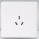 Hongyan three-hole socket 16A socket three-pin socket 86 type concealed power socket