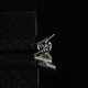 Kamallun (KAMALUN) brooch men's high-end silver lightning small collar pin collar buckle pin suit pin suit badge accessories for boyfriend lightning brooch + brand gift box [no lettering]