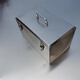 Stainless steel tool box 304 thickened type with wheels large portable hardware tool box storage box repair 304-Length 600 Width 300 Height 300