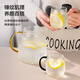 Made in Tokyo, cold kettle, high borosilicate glass tea water separation, heat-resistant and high-temperature resistant cold kettle, tea cup, large capacity 1.8L