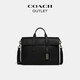 COACH Exclusive Direct Drop Outlet Men's Bag SULLIVAN Document Briefcase Computer Shoulder Bag Business Black