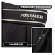 堡马（POSEMER）【超弹透气顺滑】男士休闲裤直筒修身显腿长男裤快干中高腰24春夏 纯黑色880 35