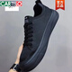 Cartelo Leca Mesh Herrenschuhe 2025 Neu atmungsaktives, dünnes, schnell trocknendem Top-Trend-Sport und lässige Frühling und Sommerschuhe für Männer Pure Black 882 42
