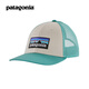 巴塔哥尼亚（Patagonia）运动网眼透气低冠 鸭舌遮阳棒球帽 时尚帽子P6-logo 38283 BLK 均码