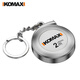 Komax steel tape measure household 2-meter wear-resistant and anti-fall mini ruler measuring measurements height soft ruler high-precision ruler