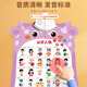 奕思瑞婴幼儿有声早教挂图拼音识字挂图数字看图识物点读发声儿童玩具 1张【认识数字】