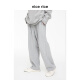 
nice rice good rice r. Series 500G cotton straight casual trousers [same style in the mall] NCQ12027 gray mist blue (500g) L