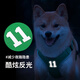 COCS狗狗牵引绳背心式中小型犬狗绳篮球运动风柯基柴犬遛狗绳狗胸背带 绿色(胸背+1.45米绳子) L（胸围60-76cm 建议25-45斤）
