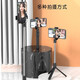 Bufan selfie stick tripod mobile phone selfie artifact taking photos Bluetooth remote control live broadcast device shooting short video multi-function handheld outdoor floor stand anti-shake portable travel travel S05 [Bluetooth remote control board] remote control + triple bracket-black