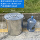 
OUOETY stainless steel oil barrel edible oil food grade 304 barrel commercial round barrel with lid thickened water barrel 80 large capacity 70cm super thick diameter 80 high 70cm 347 liters of water loading 695 Jin [Jin equals 0.5 kg]