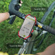 Bone road bicycle mobile phone holder mountain bike anti-shock and anti-shake portable silicone stem fixed riding navigation equipment gray third generation Pro stem universal