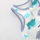 Little Pig Beiui Baby Onesie Weste reine Baumwollbaby Kleidung Dünne Sommermänner und Frauen ärmellose offene Kleidung Neugeborenen Sommeranzug 036 Kirschbär 90 cm