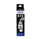 Epson 672 Ink L310/L1300/L358/L303/L363/L551/L558/L455 Impresora de inyección de tinta T6721 Negro Estándar Oficial