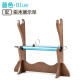 Qimei double tune slid flute sliding whistle flute blowing pipe flute Brother Six March Blue + display stand