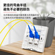 AMPCOM dual port 86 fiber adapter panel SC FC simplex LC duplex telecommunications grade single multimode fiber jumper cable tail fiber coupler flange socket AM86L02