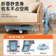 Living Stone (LIVING STONES) baby walker rejects o-leg baby 2024 baby children 1-3 years old anti-roll side multi-function foldable standard powder | Folding + lighting music + 7-speed adjustment