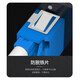 
Ten thousand-level (OFNPFTTH) fiber adapter LC-LC coupler Telecommunications grade LC adapter duplex fiber jumper flange docking device Single installation WJ-25821