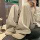 PTAT直筒宽松慵懒风棉裤子男冬季加厚东北外穿休闲裤松弛感穿搭保暖裤 K9901JR深咖色 M