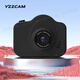 YZZCAM HD Dual Camera Cute CCD Digital Camera Campus Student Party Can Take Photos and Upload Travel Records to Mobile Phones Children's Camera Gift Classic Black (High Definition Single Camera Cannot Selfie) Comes with 32G Memory Card