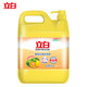 Liby citrus lemon double essence large barrel dishwashing liquid 4kg food commercial dishwashing liquid detergent detergent